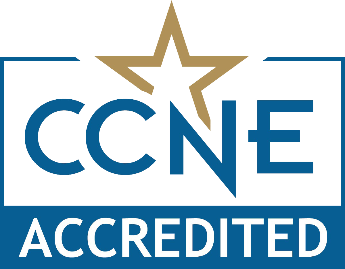 CCNE Accredited logo