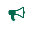 Icon of a megaphone