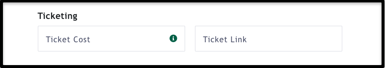 Add ticketing information
