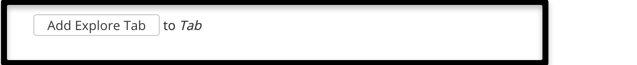 Add new explore tab