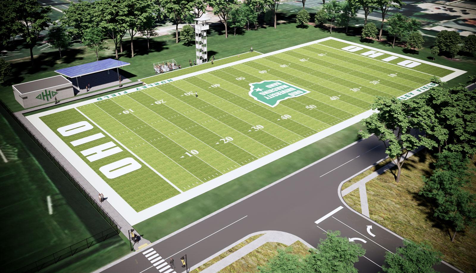 Render of new Marching 110 Band Complex
