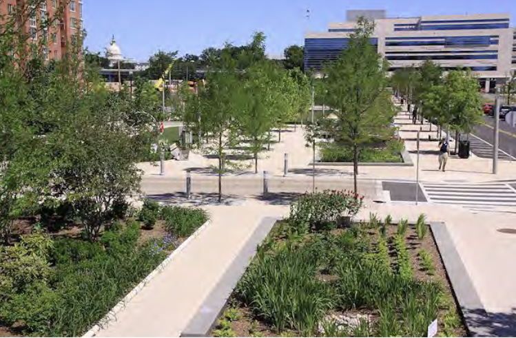 Proposed Pedestrian Pathways Canal Park - Washington, DC 