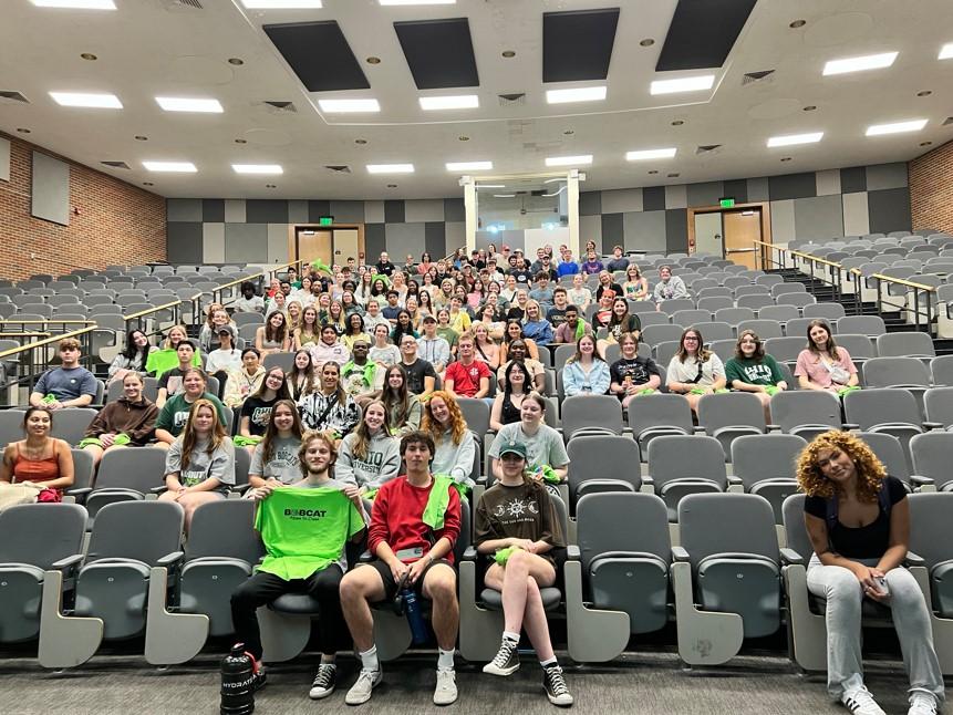 Bobcat Move In Crew members at training