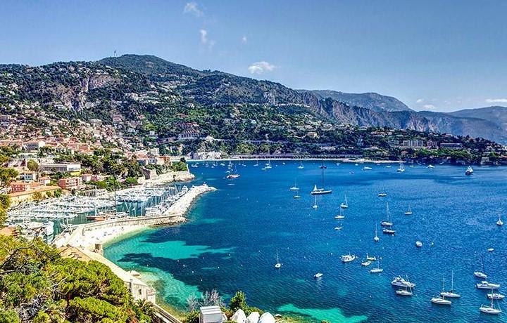 View of water in Villefranche-sur-Mer.