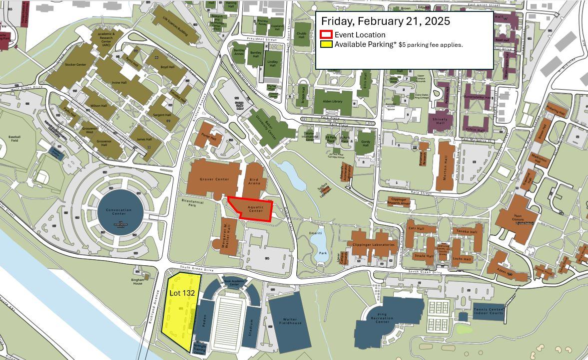 February 21 2025 Parking Map