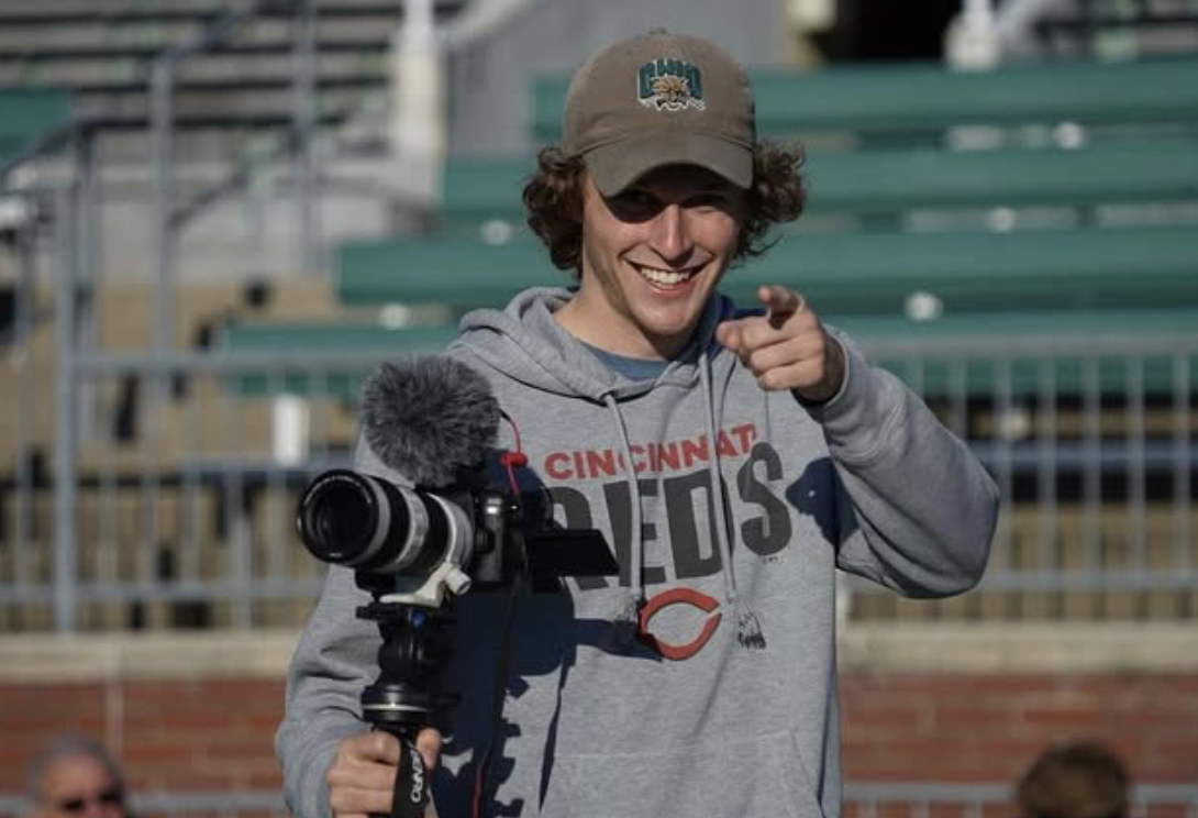 Copperheads student videographer staff smiling 