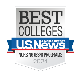 Badge for Best Colleges by U.S. News Nursing (BSN) Programs for 2024