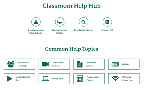 An image from the Classroom Help Hub