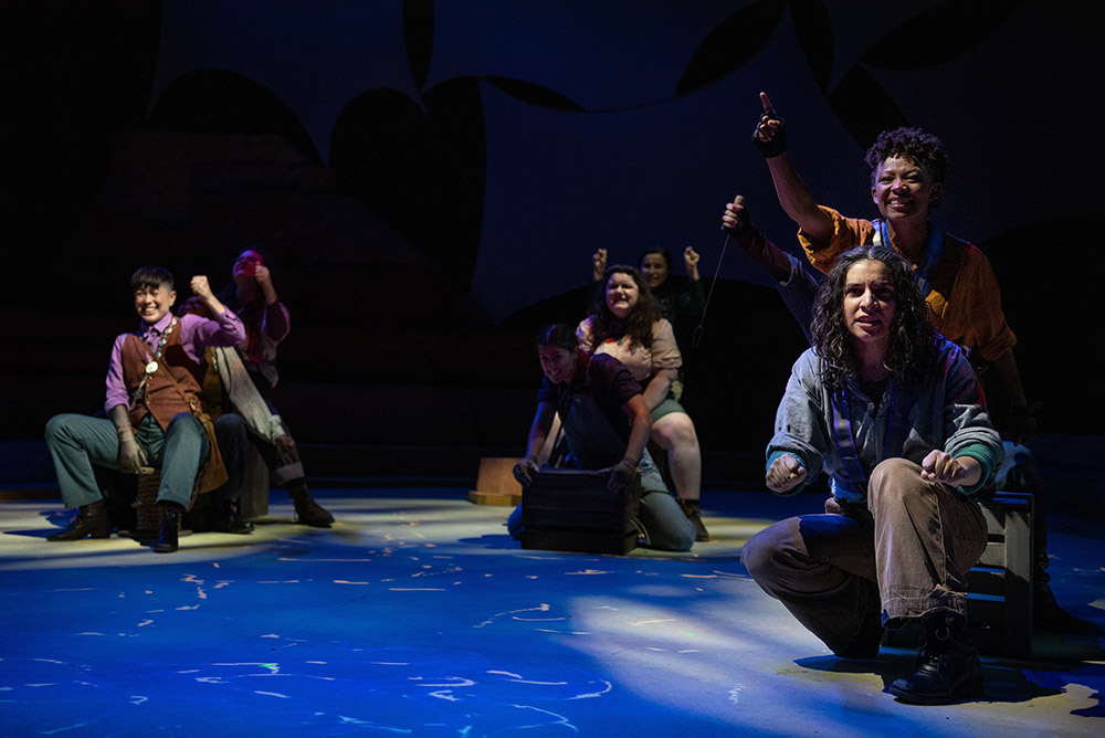 men in boats theater production