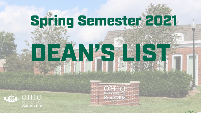 OHIO Zanesville Announces Spring 2021 Dean s List