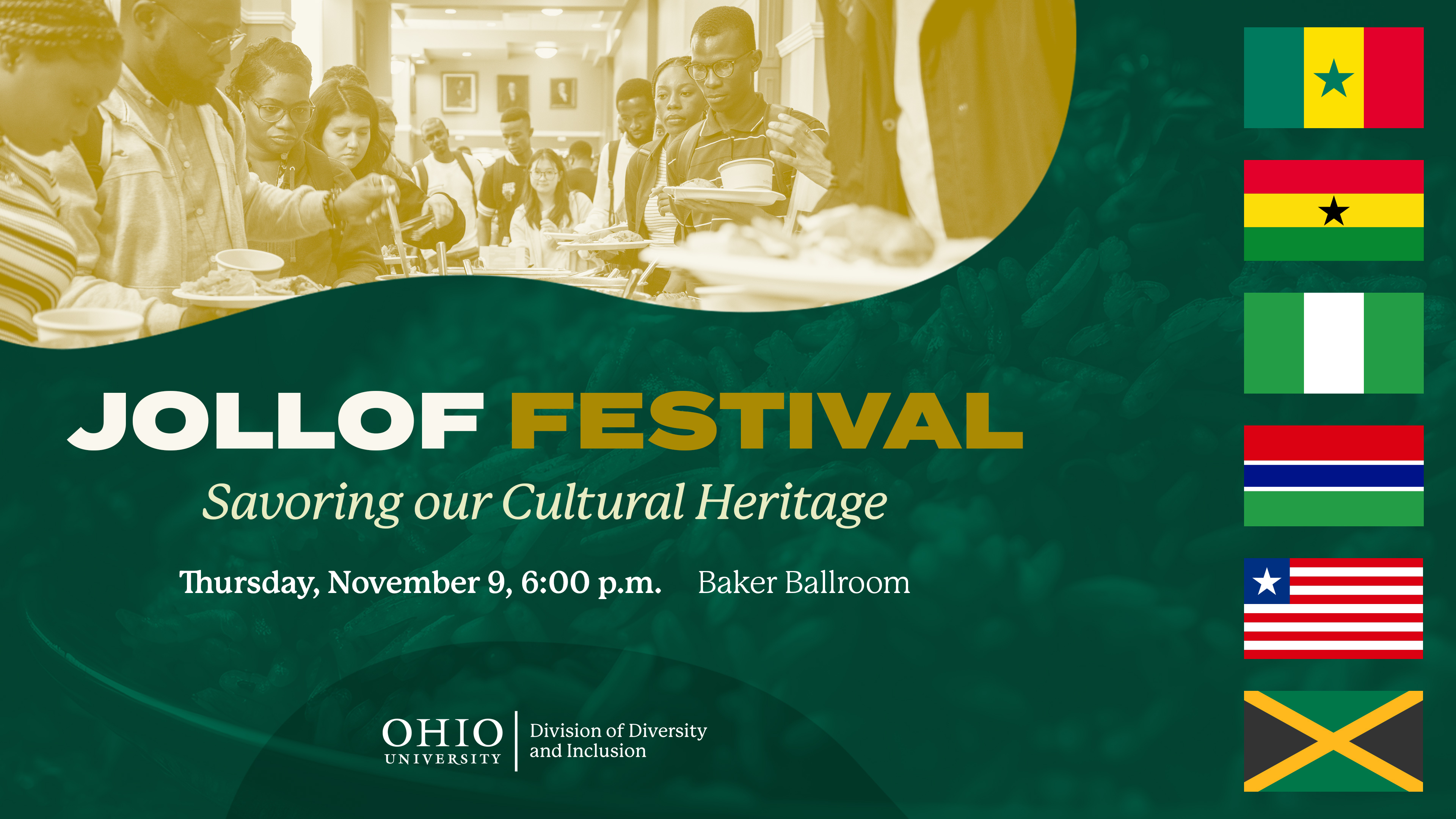 Division of Diversity and Inclusion to host Jollof Festival