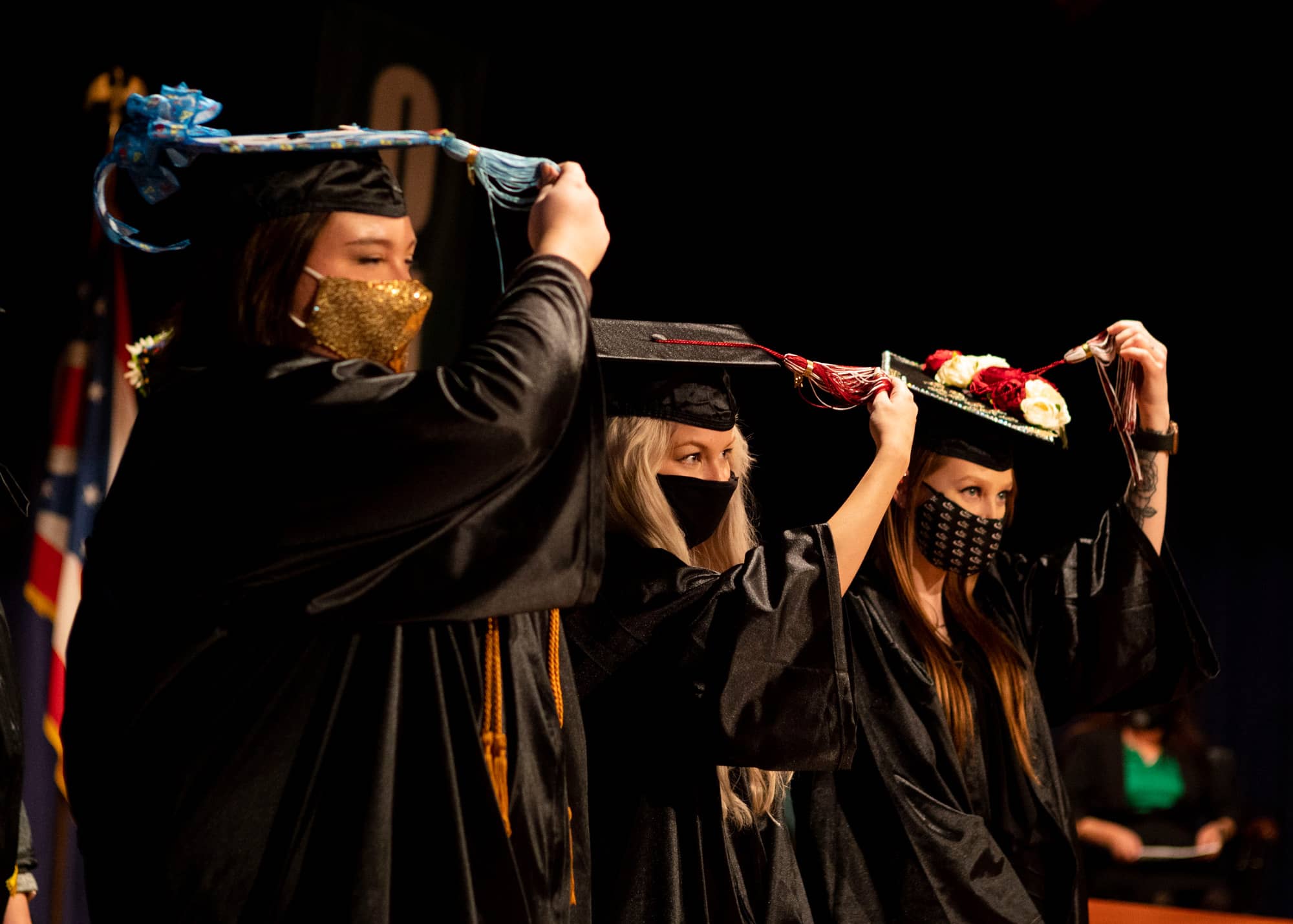 Students participate in Graduation Recognition Ceremony at the Eastern Campus. 