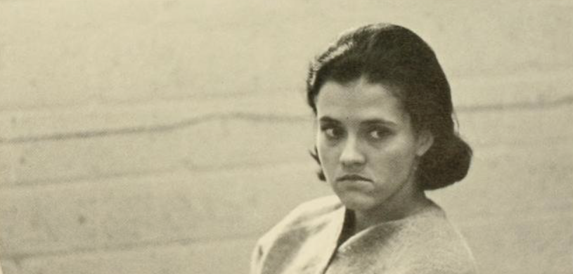 Jones was portrait director for the 1965 Athena yearbook. Photo courtesy of Mahn Center for Archives and Special Collections