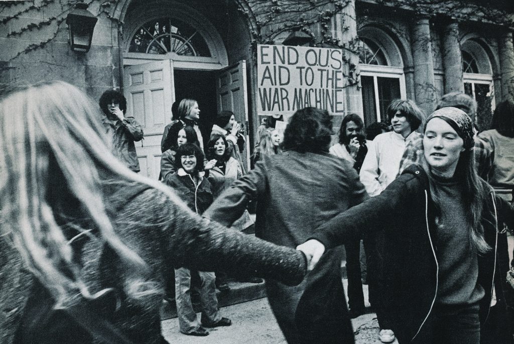 Anti-war rally, 1972