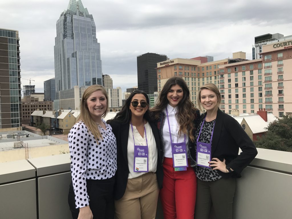 Russ College of Engineering and Technology SWE members attend the 2017 Society of Women Engineers National Conference in Austin, Texas