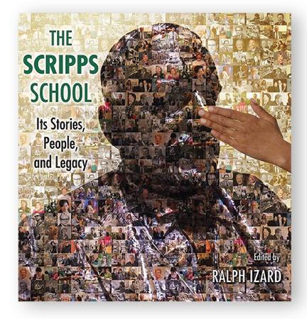 A book which reads "The Scripps School: Its Stories, People and Legacy."