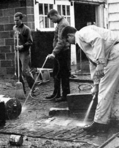 1964 flood clean-up