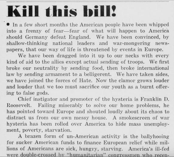 Kill this bill - The Post