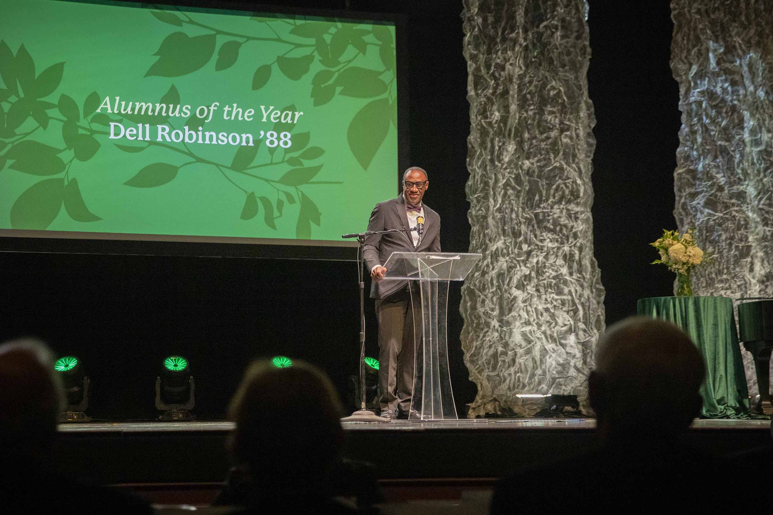 Ohio University Alumni Association Alumnus of the year Dell Robinson