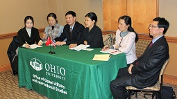 Hubei Delegation open forum at Ohio University 2019
