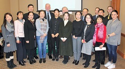 Hubei Delegation group photo at Ohio University 2019
