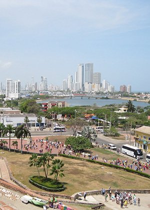 View of Cartagena, Columbia