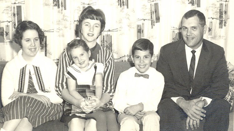 Ohio University graduates Robert and Eloise Beverage are pictured with their three children, (from left) Marjorie, Nancy and Bob, in this family photo circa 1963. The Robert and Eloise Beverage Scholarship honors the couple’s legacy of advocating for individuals with developmental disabilities while providing support to the individuals dedicated to teaching them.