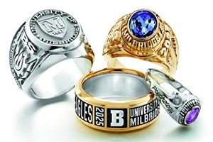The Bobcat Store's collection of graduation gifts includes customized Ohio University class rings, provided by Jostens.