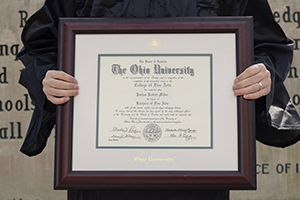 The Bobcat Store's collection of graduation gifts includes a wide array of diploma frames.