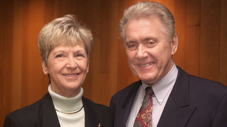 Pictured are Mary and Larry Gates, who established the Gates Foundation-Ross County Scholar’s Fund in 2004 to help offset the cost of an undergraduate college education.