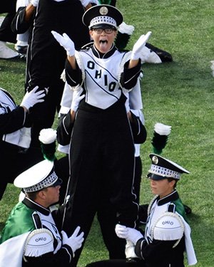 Marching 110 alumna Hillary Carder, BSCFS ’17