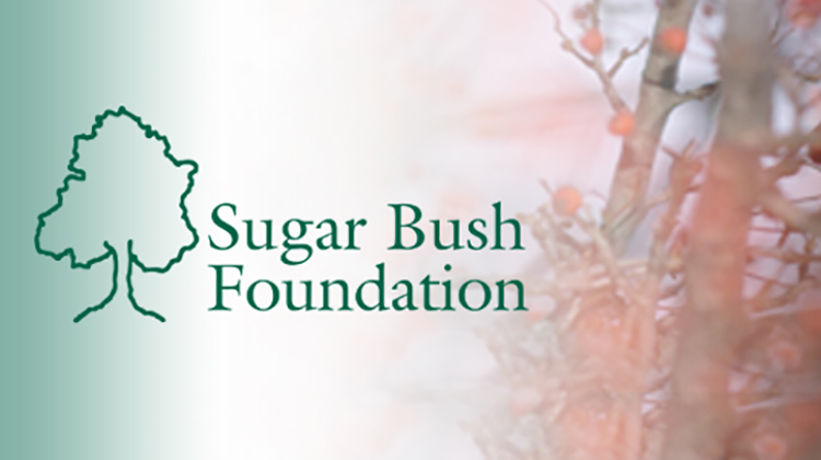 Pictured is the logo for the Sugar Bush Foundation.