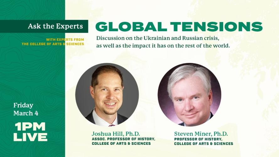 Ask the Experts global tensions