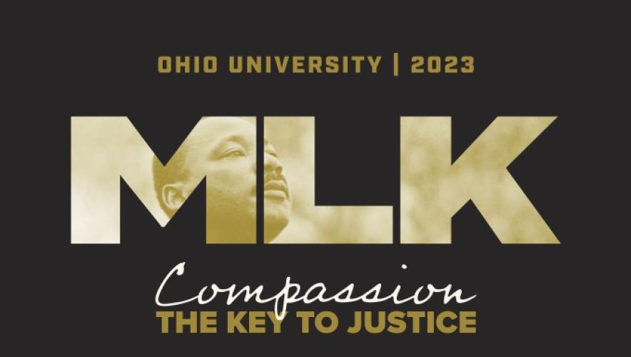 Graphic for the 2023 Martin Luther King Jr. Celebration.