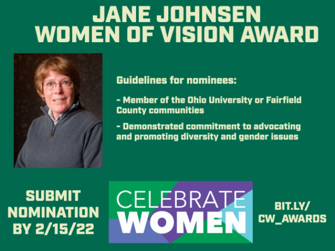 Jane Johnsen Women of Vision Award