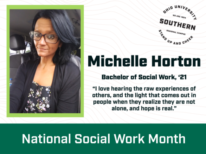 Michelle Horton, Bachelor of Social Work '21