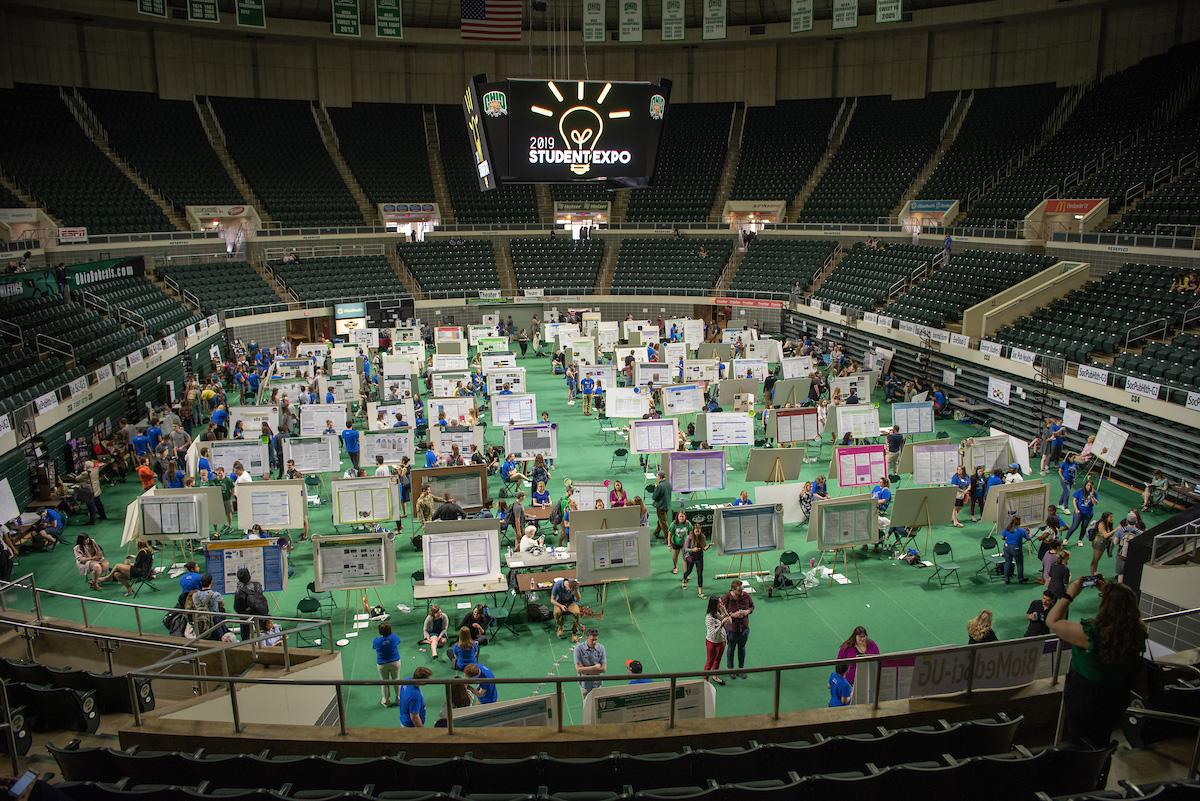 Student Expo - Convo floor