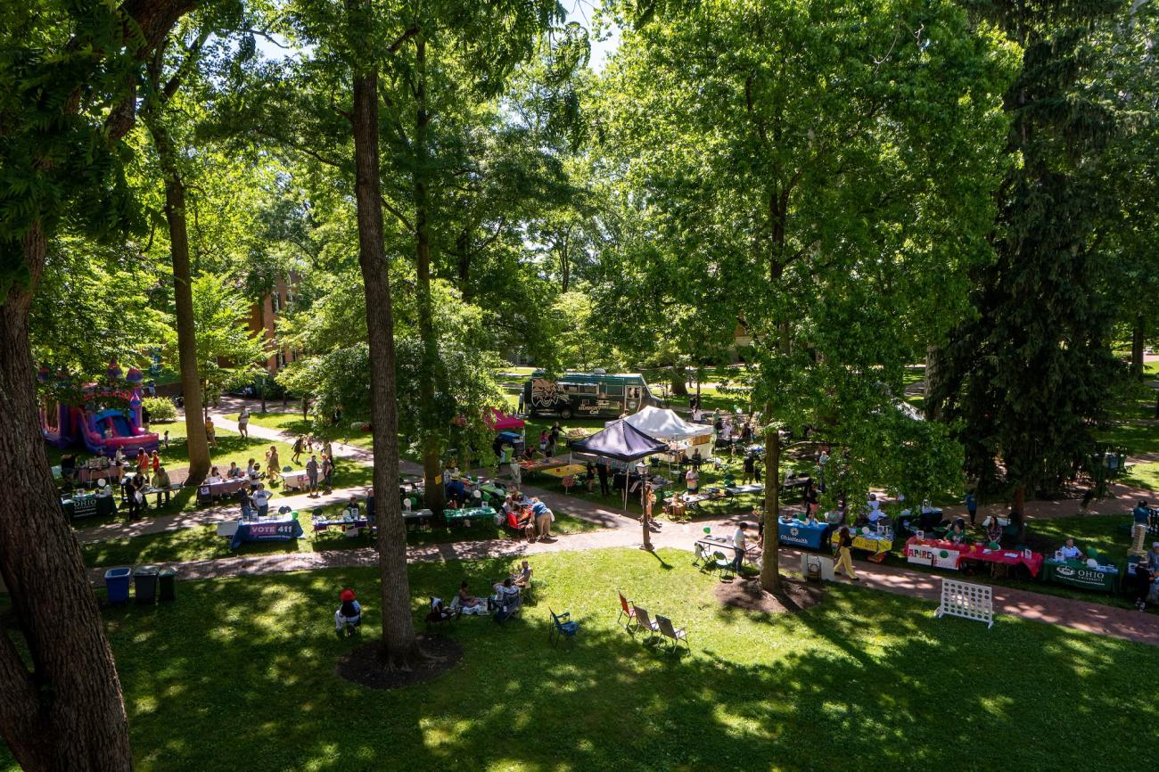 The Juneteenth Festival on the College Green