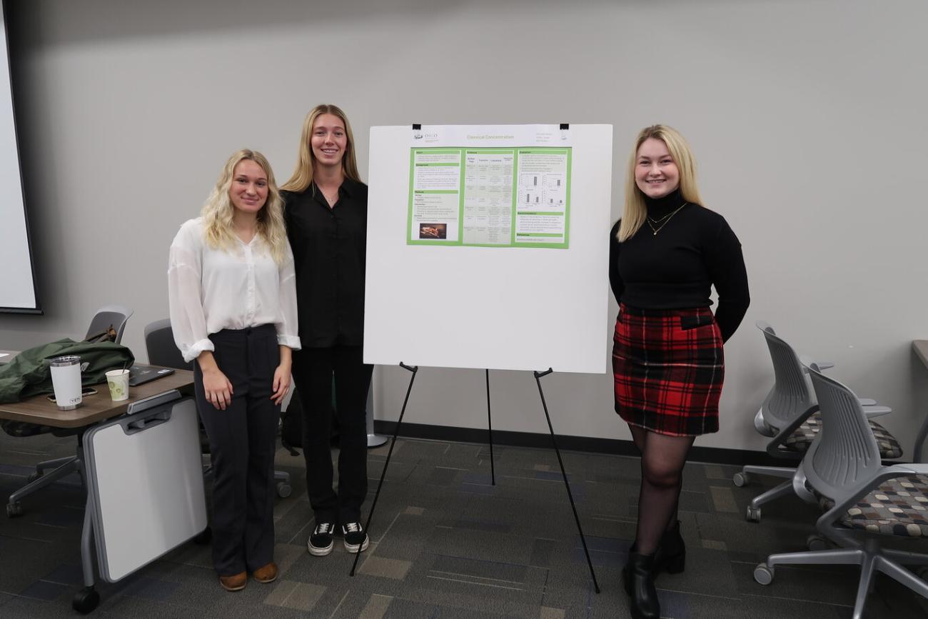 Amanda Altiere, Lillian Jones and Kali Weikle