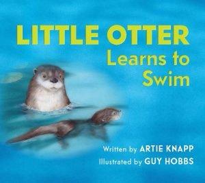 cover of the book Little Otter learns to swim