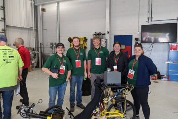 Russ College students in the Fluid Power Vehicle Challenge