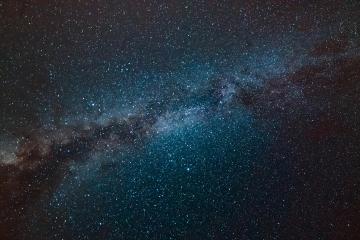 Milky Way Galaxy during night.