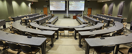 classroom layout of Walter 235