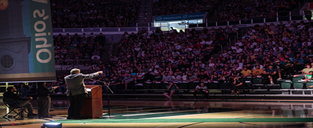 convocation center nellis speech