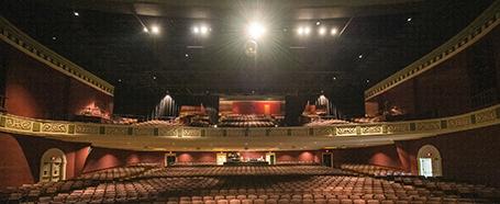 Interior view of the Memorial Auditorium 