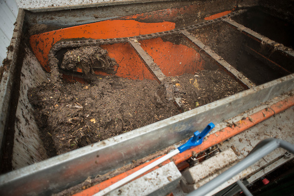 Ohio University's compost facility is the largest in-vessel system at any college or university in the nation.