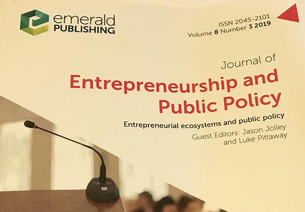Cover of Entrepreneurship and Public Policy