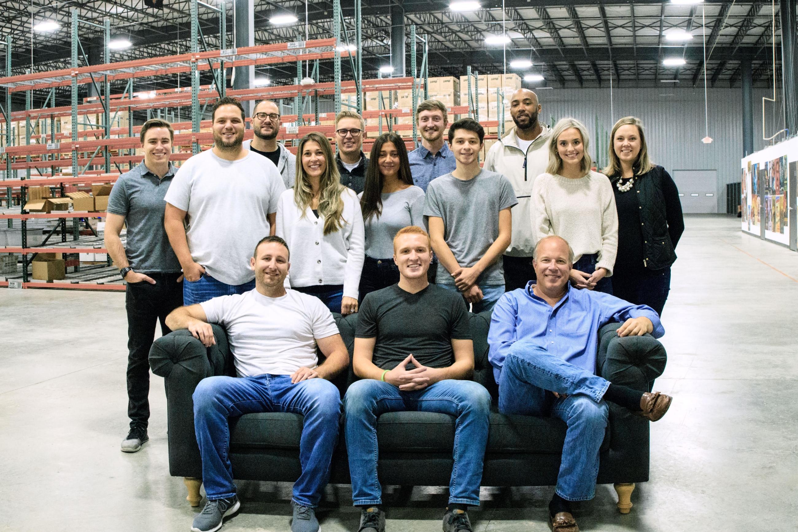 eFuse team members in warehouse