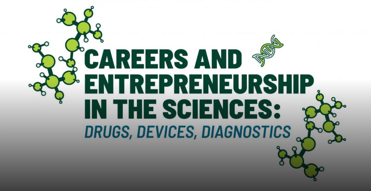 Logo for Global Entrepreneurship Week - Career and Entrepreneurship in the Sciences