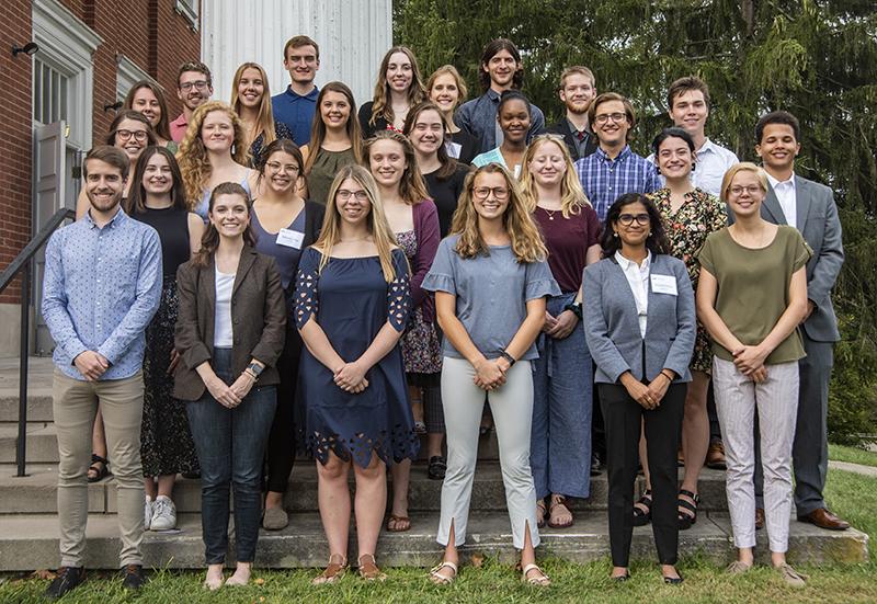 Group image of Voinovich Scholars for 2019-20